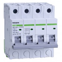 DC Автоматичний вимикач 6kA, для PV хар-ка K, 63 A, 1000 V DC, 4 полюси, Ex9BP 4P DC1000V K63