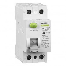 Диференційний вимикач (ПЗВ), Icn=10kA, 2P, In=16A, IΔn=300mA, тип  G+A, Ex9L-H 2P 16A A 300mA G