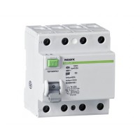 Диференційний вимикач (ПЗВ), Icn=10kA, 4 полюса, In=100A, IΔn=100mA, typ S+AC, Ex9CL-100 4P 100A 100