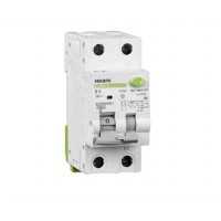 Дифавтомат, Icn=10kA, 1P+N, хар-ка C, In=25A, IΔn=30mA, тип AC, Ex9BL-H 1P+N C25 30mA