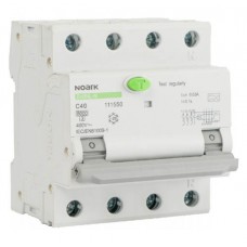 Дифавтомат, Icn=6kA, 3+N поюси, хар-ка B, In=20A, IΔn=300mA, тип A, Ex9NL-N 3P+N B20 A 300mA EU