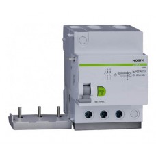 Диференційний модуль Ex9B, 3 полюси, In=40A, IΔn=300mA, Ex9LE 300mA 3P 40A