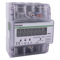 Лічильник електроенергії 3-фазний, 4 MU, TT, 1-тарифний, LCD дисплей, Ex9EM 3P 4M CT 1T