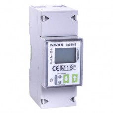 Лічильник електроенергії 1-фазний, 2-module, 100 A, Mbus, 2-тарифний, LCD дисплей, Ex9EMS 1P 2M 100A