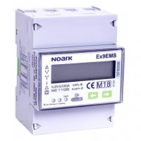 Лічильник електроенергії 3-фазний, 4 MU, TT, ModBus, 2-тарифний, LCD дисплей, Ex9EMS 3P 4M CT MO 2T