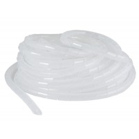 SWB-12 Спіраль біла-прозора (10м)