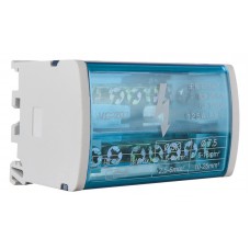 2х7 Нульова шина в корпусі VC-207 (2 бруска по 7 отворів)