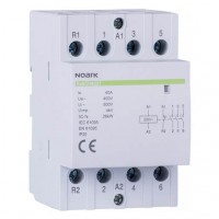 Модульний контактор, 63 A, котушка 240 V, 4 NO, Ex9CH63 40 240V 50/60Hz