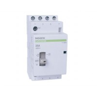 Модульний контактор з РК, 25A , 220-240V AC, 4 NO контакти, Ex9CH25M 40 230V EU