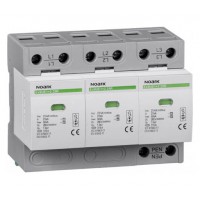 ПЗІП, клас 1+2 (B+C), Iimp=25 kA, Uc=280 VAC, 3 полюса, Ex9UE1+2 25 3P 280