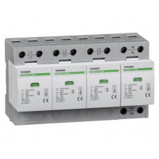 ПЗІП, клас 1+2 (B+C), Iimp=25 kA, Uc=280 VAC, 4P, Ex9UE1+2 25 4P 280