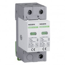 ПЗІП, клас 1+2 (B+C), Iimp=12,5 kA, Uc=275 VAC, 2 полюси, Ex9UE1+2 12.5 2P 275