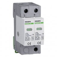 ПЗІП, клас 2 (C), In=20 kA, Uc=320 VAC, 2 полюси, із додатковим контактом, Ex9UE2 20R 2P 320