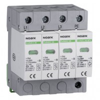 ПЗІП, клас 2 (C), In=20 kA, Uc=320 VAC, 3+N полюси, із додатковим контактом, Ex9UE2 20R 3PN 320