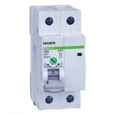 Вимикач навантаження, ширина 2 DIN, 2 полюси, 100A, Ex9I125 2P 100A