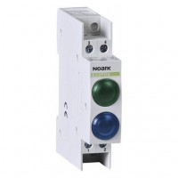 Модульний індикатор, 12V AC/DC, 1 зелена LED and 1 синя LED, Ex9PD2gb 12V AC/DC