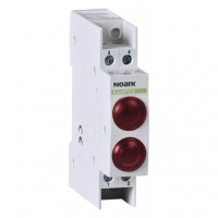 Модульний індикатор, 6,3V AC/DC, 1 червона LED and 1 червона LED, Ex9PD2rr 6.3V AC/DC