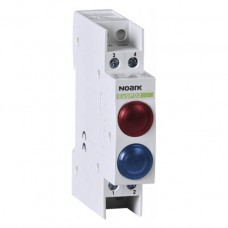 Модульний індикатор, 6,3V AC/DC, 1 червона LED and 1 синя LED, Ex9PD2rb 6.3V AC/DC