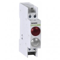 Модульний індикатор, 6,3V AC/DC, 1 червона LED and 1 біла LED, Ex9PD2rw 6.3V AC/DC