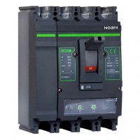 Автоматичний вимикач, розмір M1, Icu=Ics=100kA, In=40A, 4 полюси із захістом N-полюса , Ex9M1H TM 40