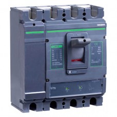 Автоматичний вимикач, розмір M4, Icu=Ics=50kA, In=630A, 4 полюси із захістом N-полюса , Ex9M4N TM 63