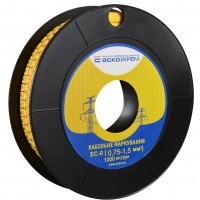 Маркування EC-0 0,75-1,5 кв.мм2 "7"
