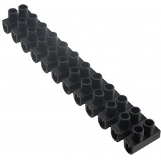 Клемні колодки 6 мм2 / 6А чорна тип W (U)