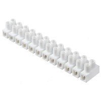 Клемна колодка "тип Н" 2,5-4 мм2 / 3А біла