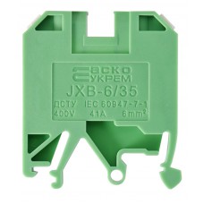 Клемник JXB 6/35 зелений
