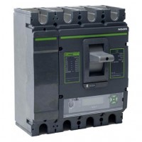 Автоматичний вимикач, розмір M3, SU20S (LCD), Icu=100kA, In=630A, 4 полюси із захістом N-полюса