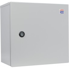 Корпус з монтажною панеллю металевий 30*30*15, IP31, серії UBox