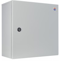 Корпус з монтажною панеллю металевий 40*40*20, IP31, серії UBox