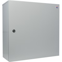 Корпус з монтажною панеллю металевий 60*60*25, IP31, серії UBox