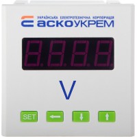 AС вольтметр цифровий 600В 72х72 модель ЦВ-7