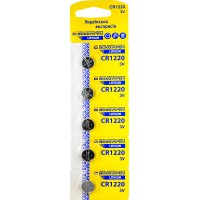 Батарейка літієва CR1220.BP5 (blister 5)