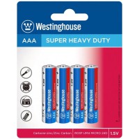 Сольова батарейка Westinghouse Super Heavy Duty AAA/R03 10шт/уп shrink