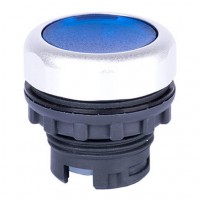 Кнопка без фіксації, з підсвіткою, синя, Ex9P1 FI b