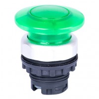 Кнопка-грибок 40 mm без фіксації, з підсвіткою, зелена, Ex9P1 MI g