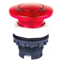 Кнопка-грибок 40 mm без фіксації, з підсвіткою, червона, Ex9P1 MI r