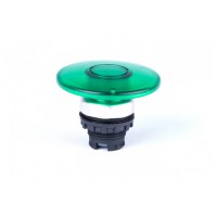 Кнопка-грибок 60 mm без фіксації, з підсвіткою, зелена, Ex9P1 M6I g