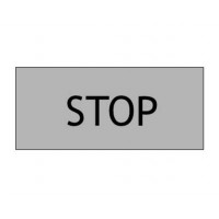 STOP наклейка для Ex9P1 S SH шильдика, Ex9P1 S S7