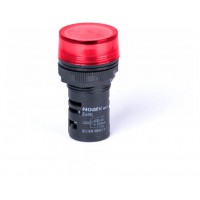 Індикатор, плоска лінза, червона, 6V AC/DC, Ex9IL 1R r 6V AC/DC
