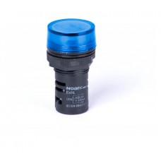 Індикатор, плоска лінза, синя, 6V AC/DC, Ex9IL 1R b 6V AC/DC
