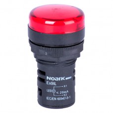 Індикатор, виступаюча лінза, червона, 24V AC/DC, Ex9IL 2R r 24V AC/DC
