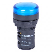 Індикатор, виступаюча лінза, синя, 24V AC/DC, Ex9IL 2R b 24V AC/DC