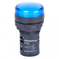 Індикатор, виступаюча лінза, синя, 230V AC, Ex9IL 2C b 230V AC