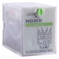 Реле електромеханічне 3 A, 220 V AC, 4 контакти, Ex9JM4L03 230VAC