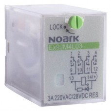 Реле електромеханічне 3 A, 220 V AC, 4 контакти, Ex9JM4L03 230VAC