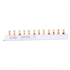 Шина гребінка PIN 3L 10mm² 12 модулів для Ex9B 18mm, BBP 3L 10 M12 EU