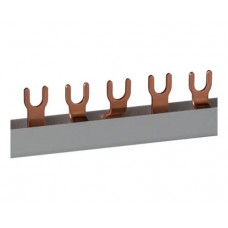 З'єднувальна шина, 1-фазна, 10mm2, 63A, 18 MU, BBUE 1L 10 M18